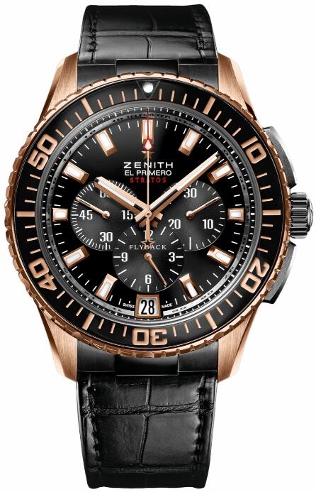 Replica Zenith Watch Zenith El Primero Stratos Flyback 86.2060.405/23.C714